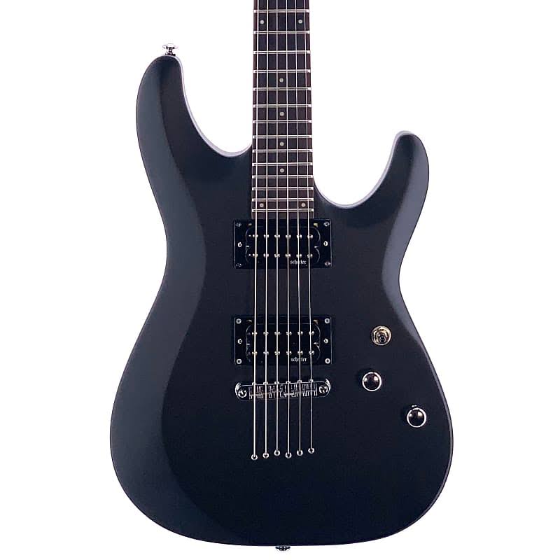 Schecter C-6 Deluxe Satin Black 2020 MDMKXL